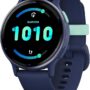 Garmin vívoactive 5, Health and Fitness GPS Smartwatch, AMOLED Display, Up to 11 Days of Battery, Navy