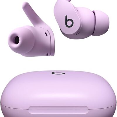 Beats Fit Pro – True Wireless Noise Cancelling Earbuds – Apple H1 Headphone Chip, Compatible with Apple & Android, Class 1 Bluetooth, Built-in Microphone, 6 Hours of Listening Time – Stone Purple